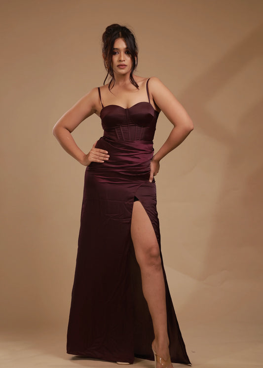 Corset Bodycon Gown - CASA