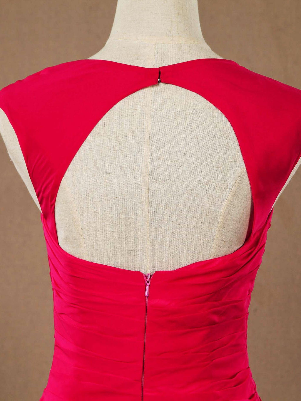 Mermaid / Trumpet Straps Formal Floor Length  Evening Dress with Ruching