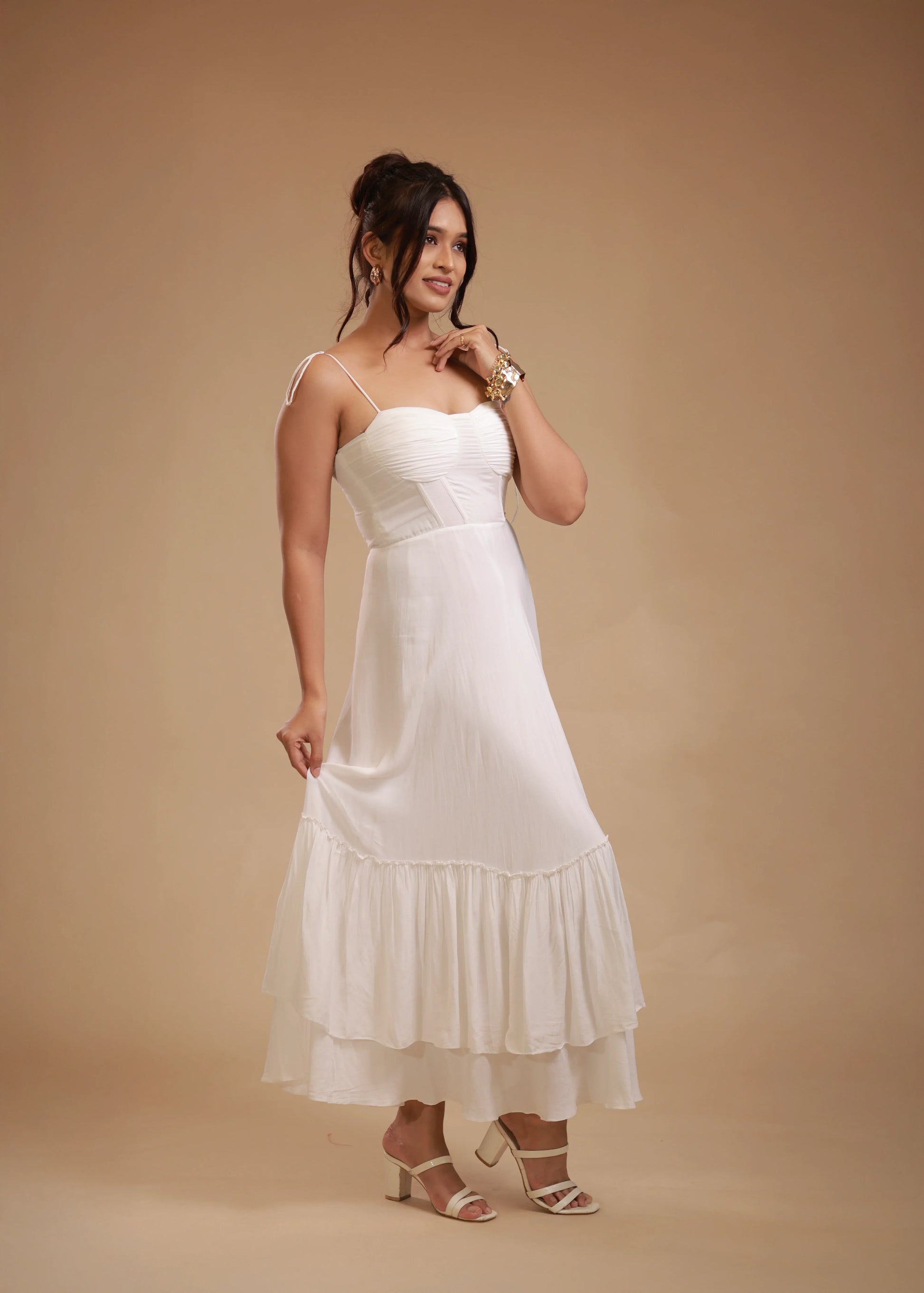 Midi Flared Dress fashion.com