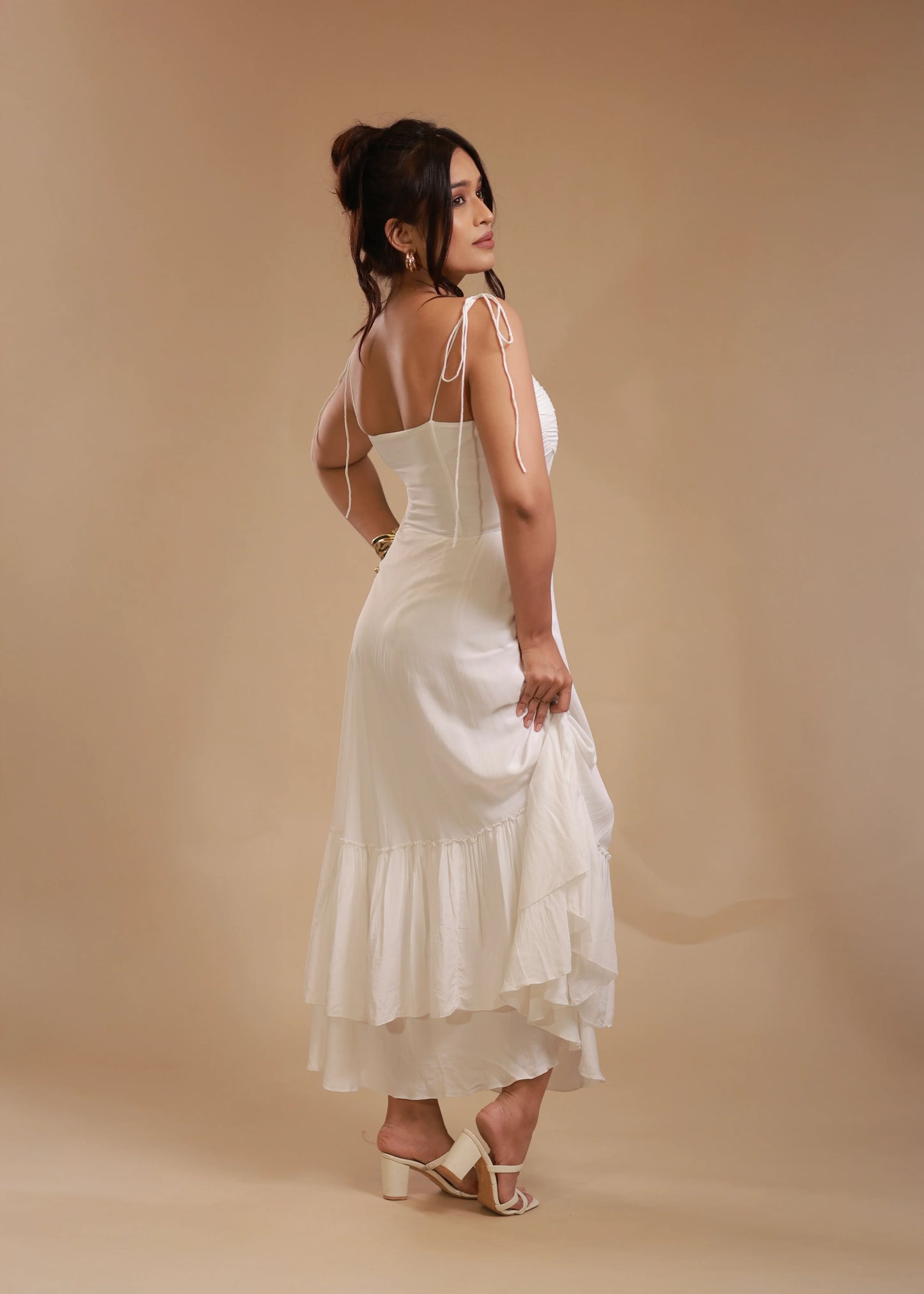 Midi Flared Dress fashion.com