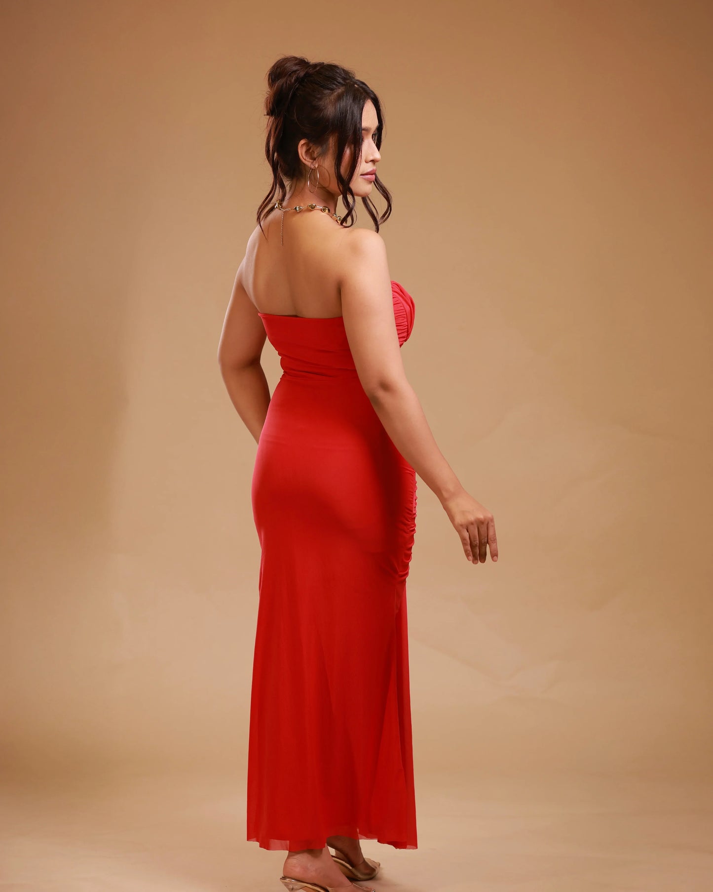 Ruched Bodycon Gown - CASA