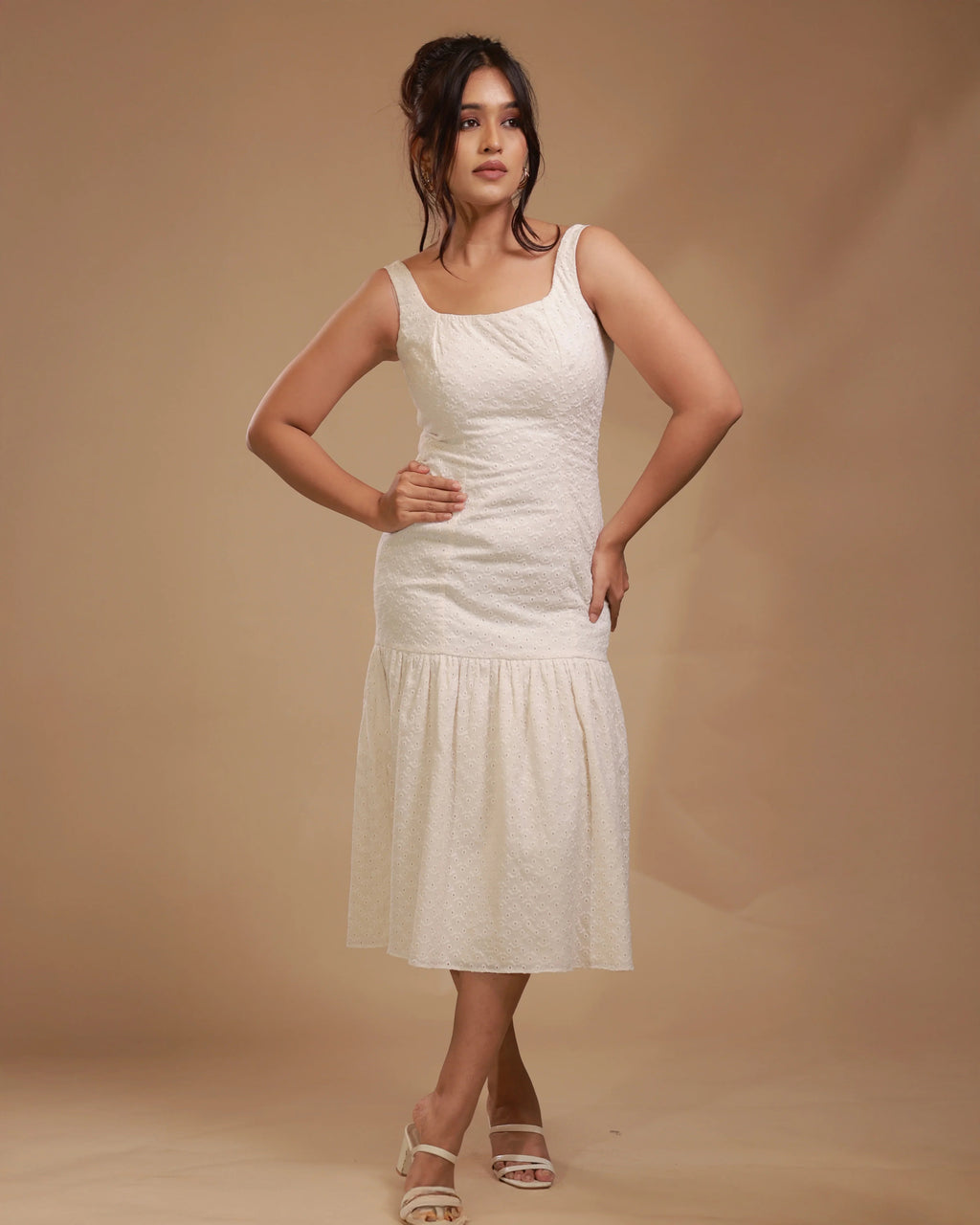 Sleeveless Midi Dress - CASA