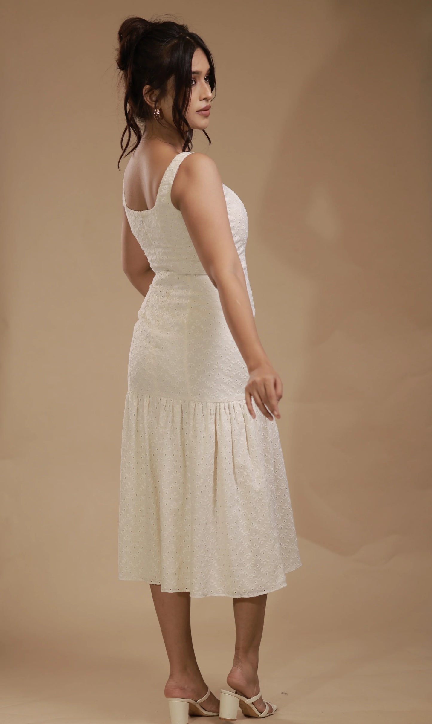 Sleeveless Midi Dress - CASA