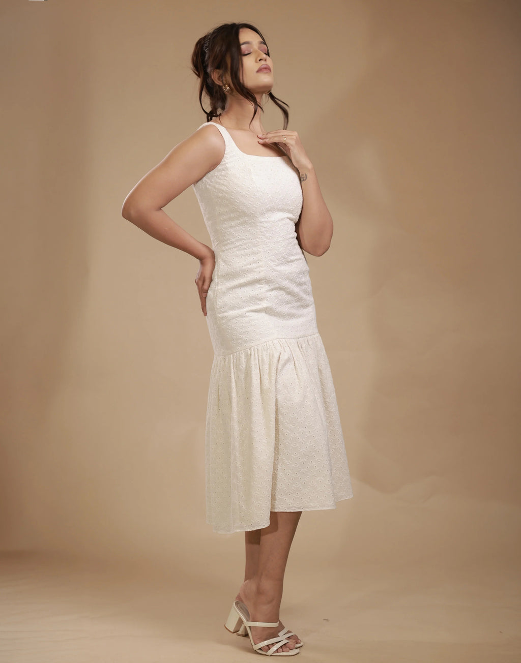 Sleeveless Midi Dress - CASA