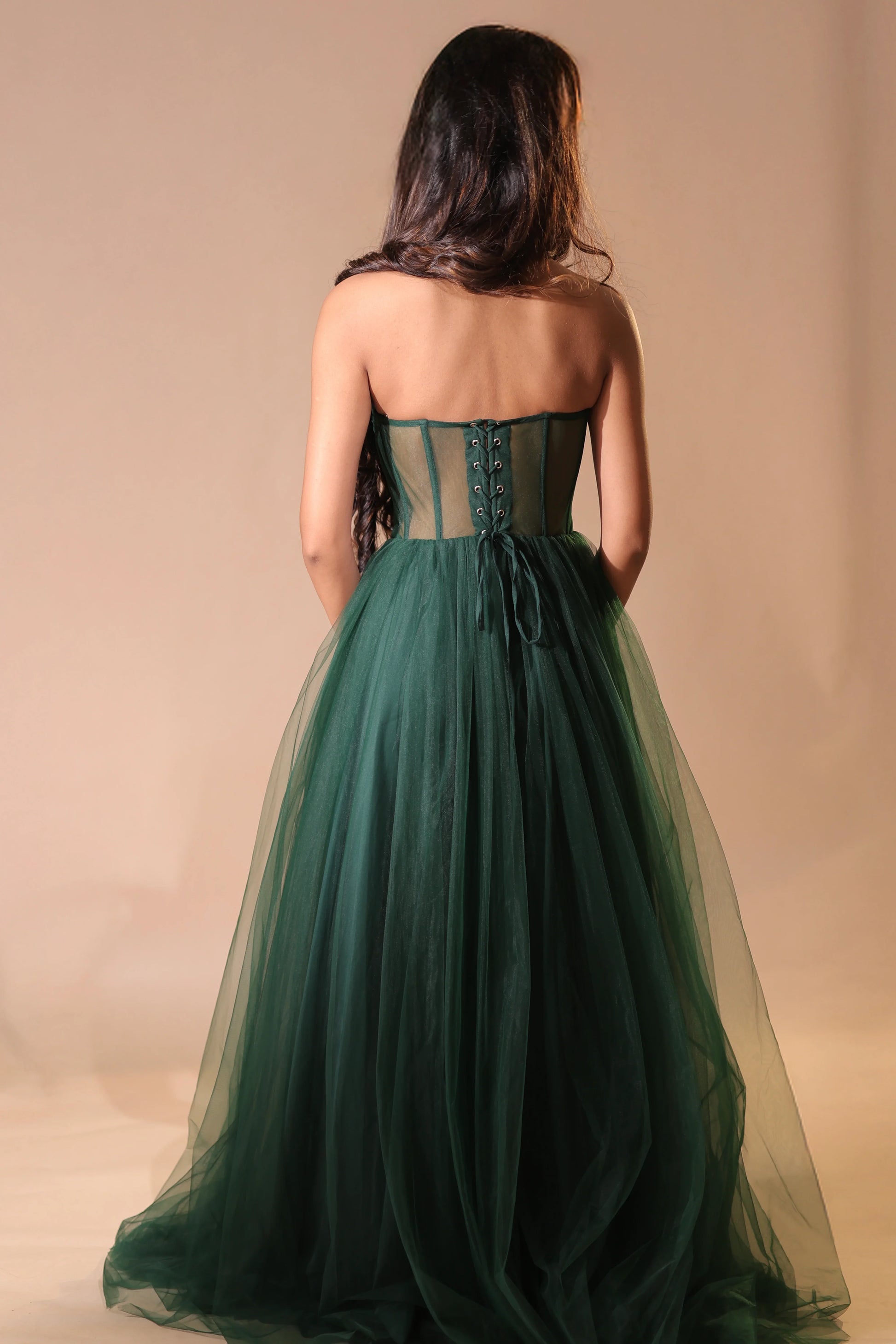 Strapless Corset Gown - CASA