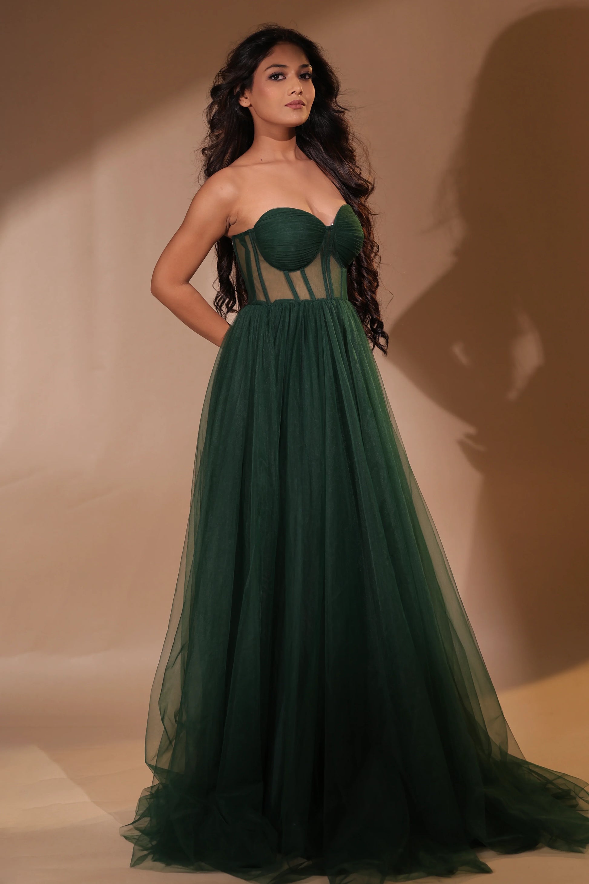 Strapless Corset Gown - CASA
